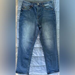 Frye Stretch Denim Jeans Womens 8/29 Blue Straight Leg Classic Fit